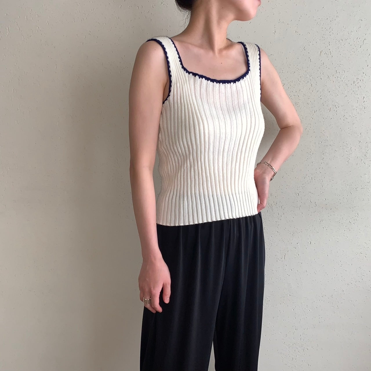 90s Ribbed Top