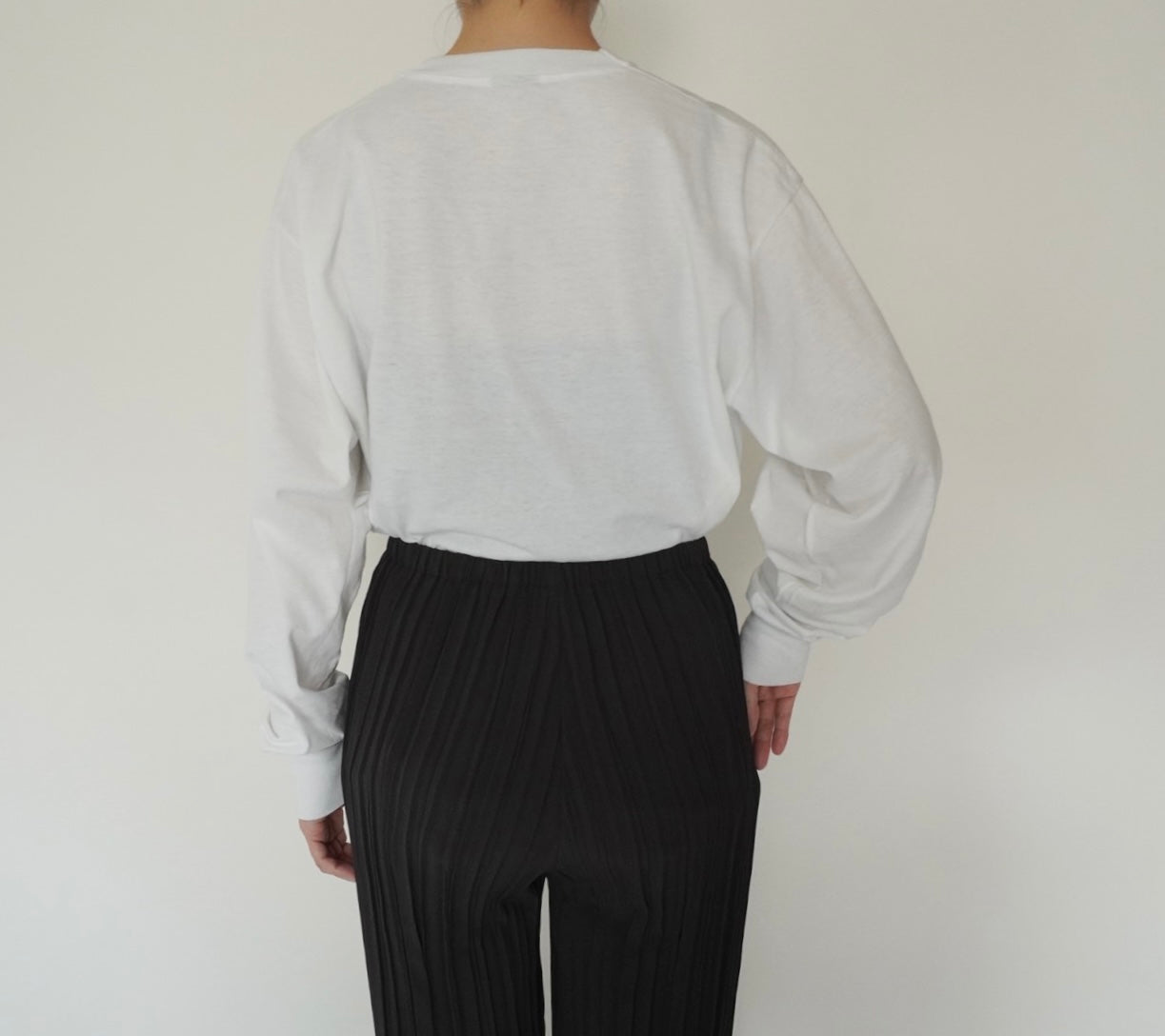 90s Printed Long Sleeves T-shirt Made in USA