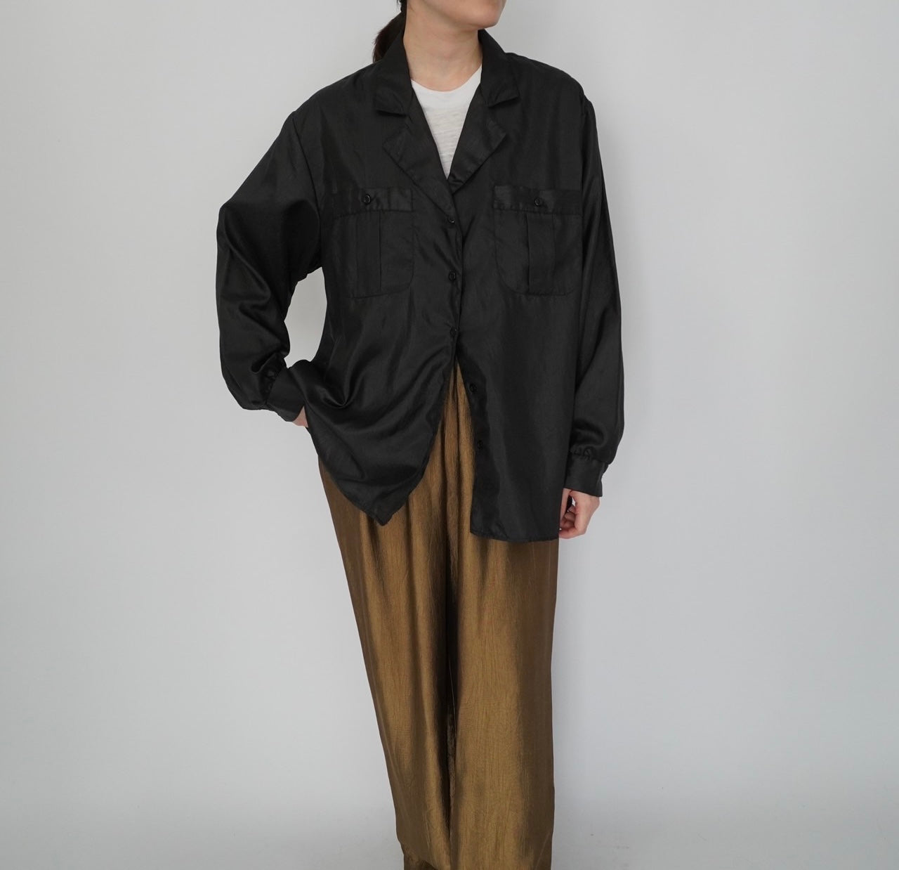 90s Black Shirt