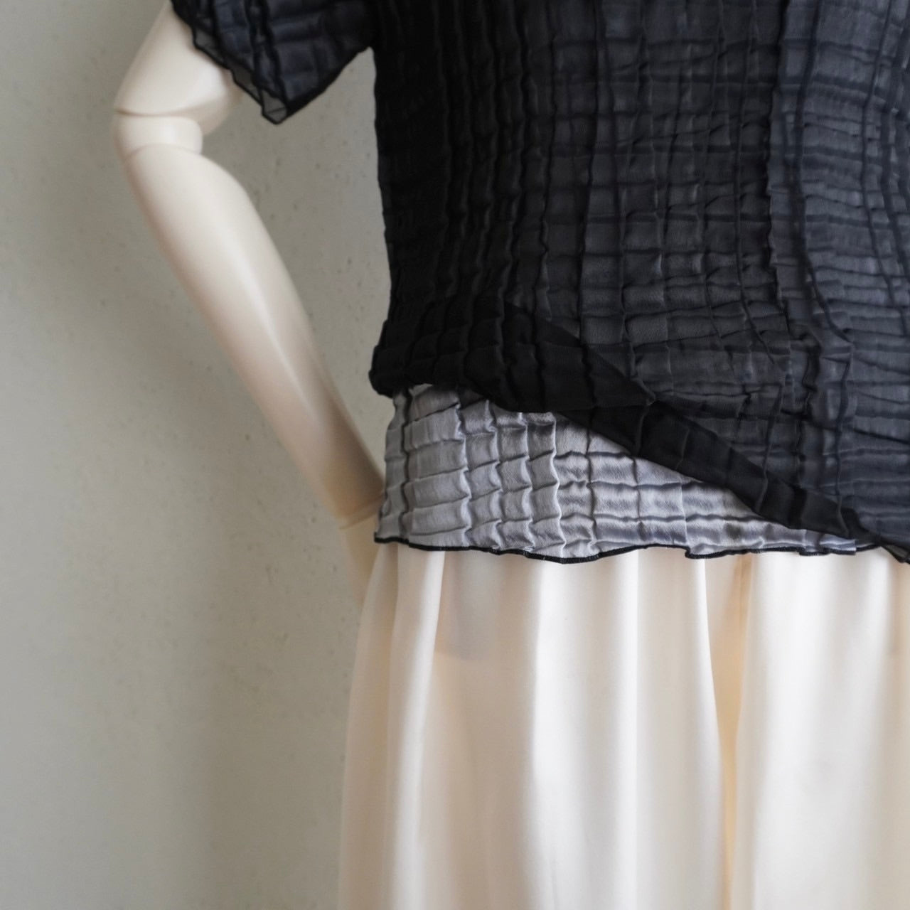 90s Pleated Top Made in Canada