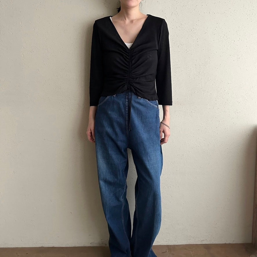 90s Black Top Made in USA