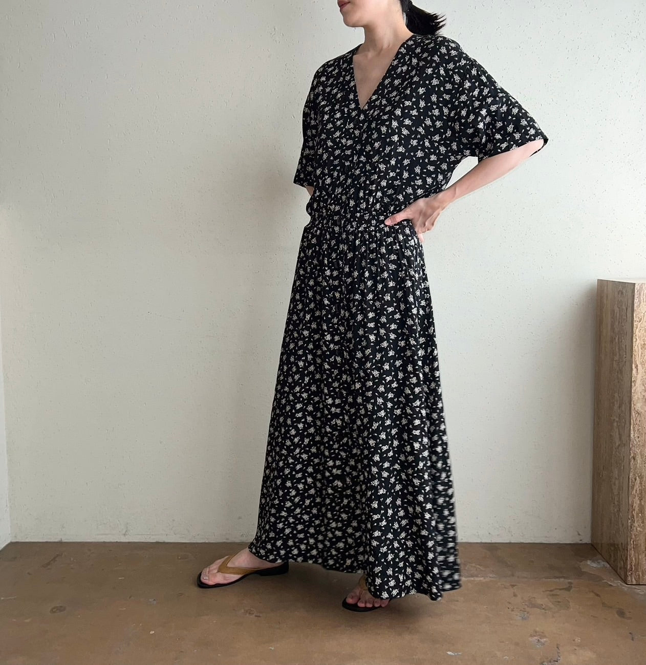 90s Printed Dress
