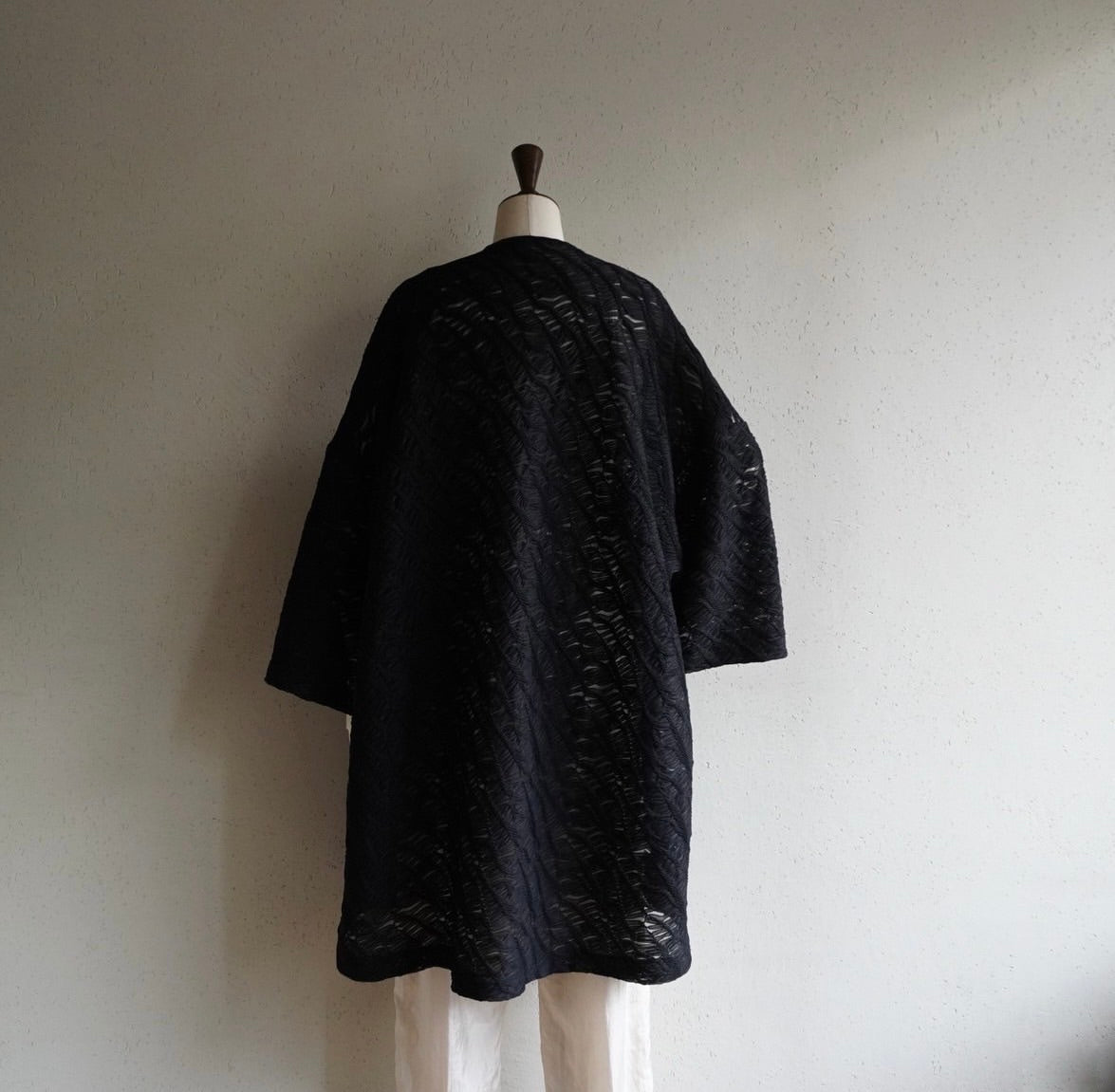 90s Black Robe Made in UK