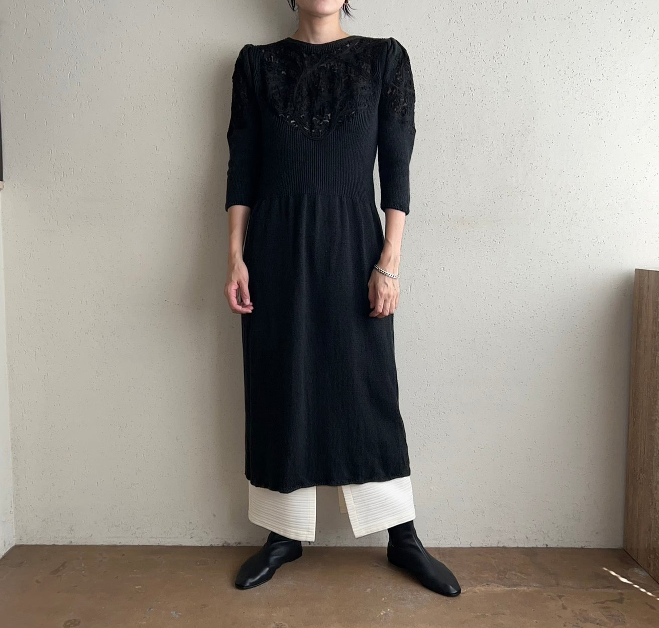 80s "Neiman Marcus ” Knit Dress Made in USA