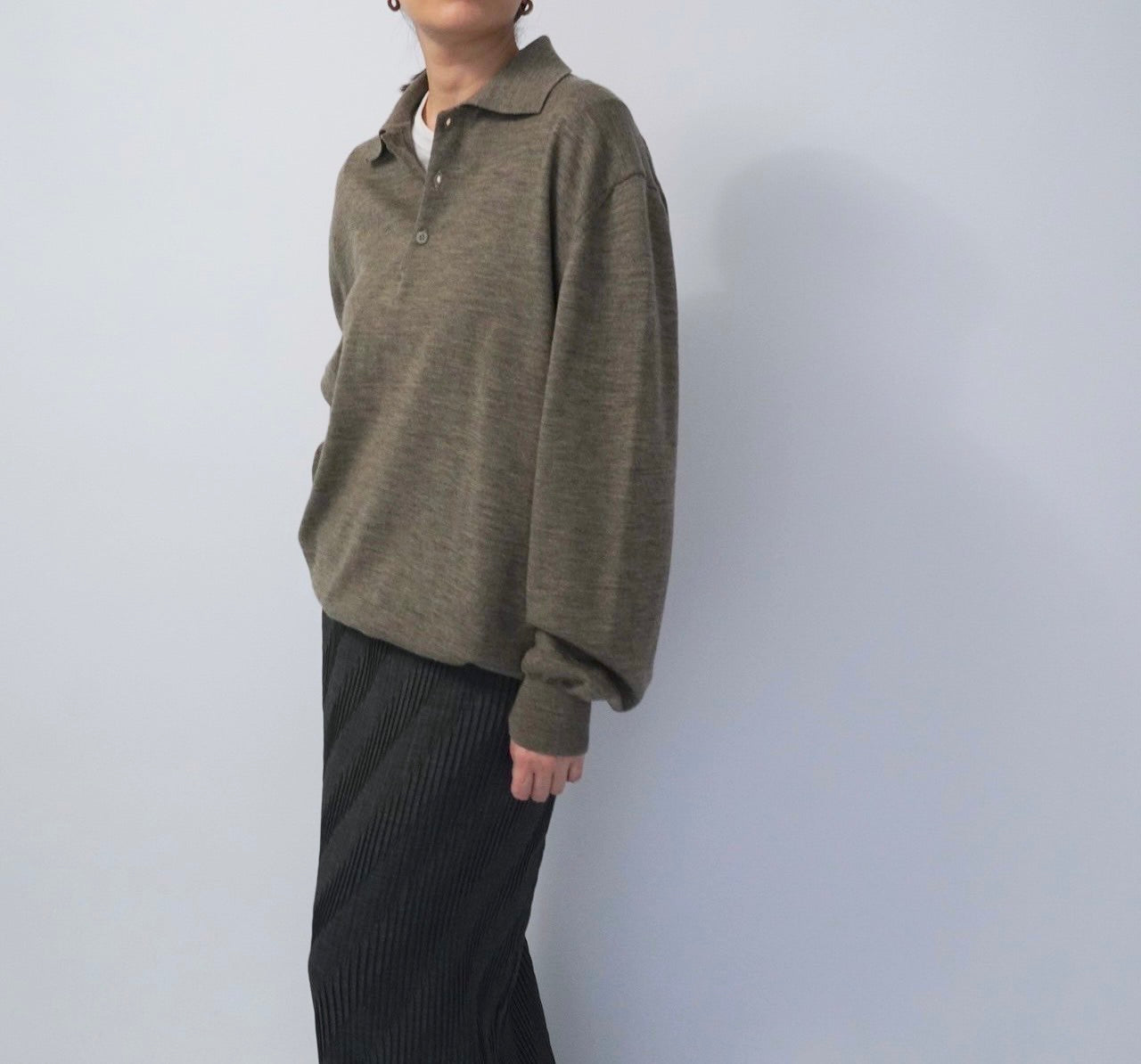 90s Wool Top Made in Italy