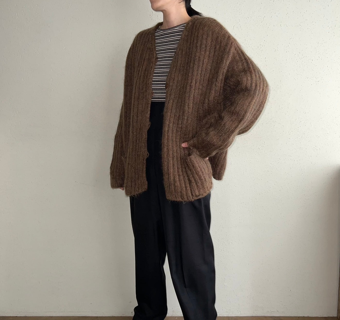 90s Mohair Knit Cardigan