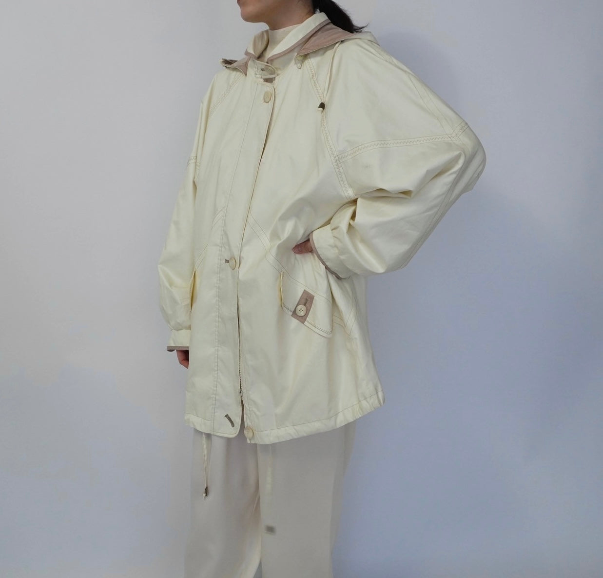 90s EURO Ivory Light Jacket