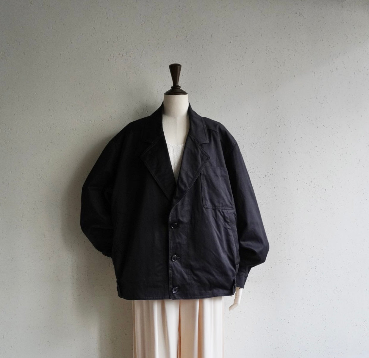 90s Black Jacket Made in Italy