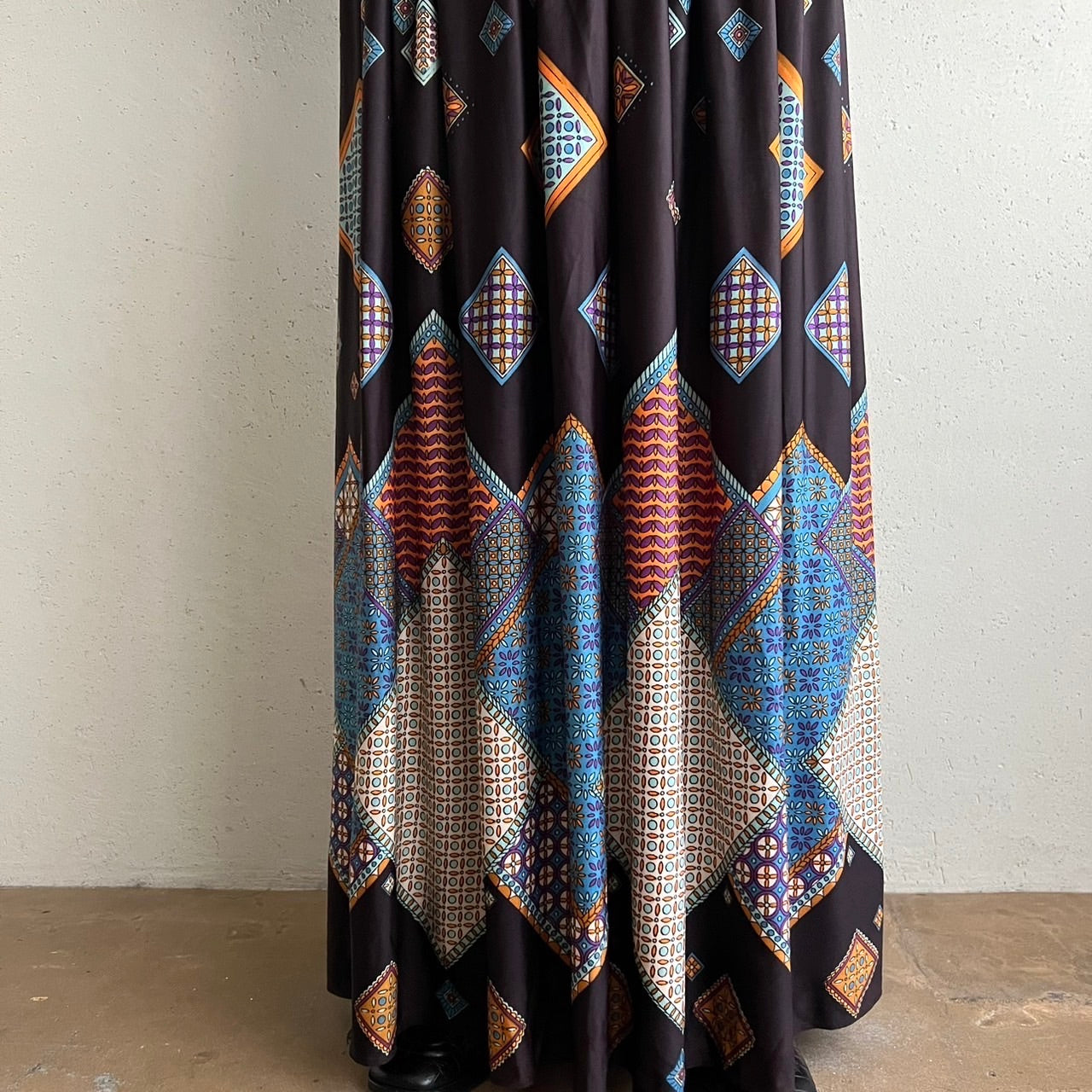 70s Printed Skirt