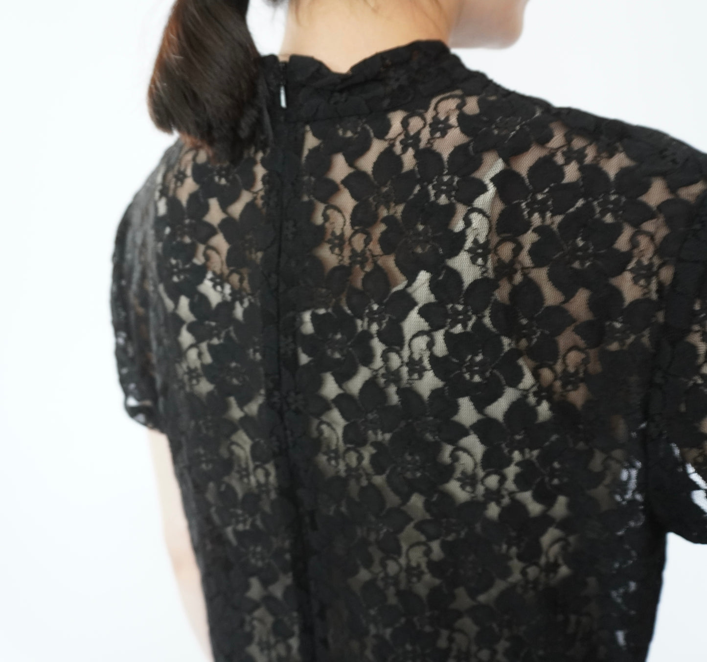 90s Lace Asian Design Dress
