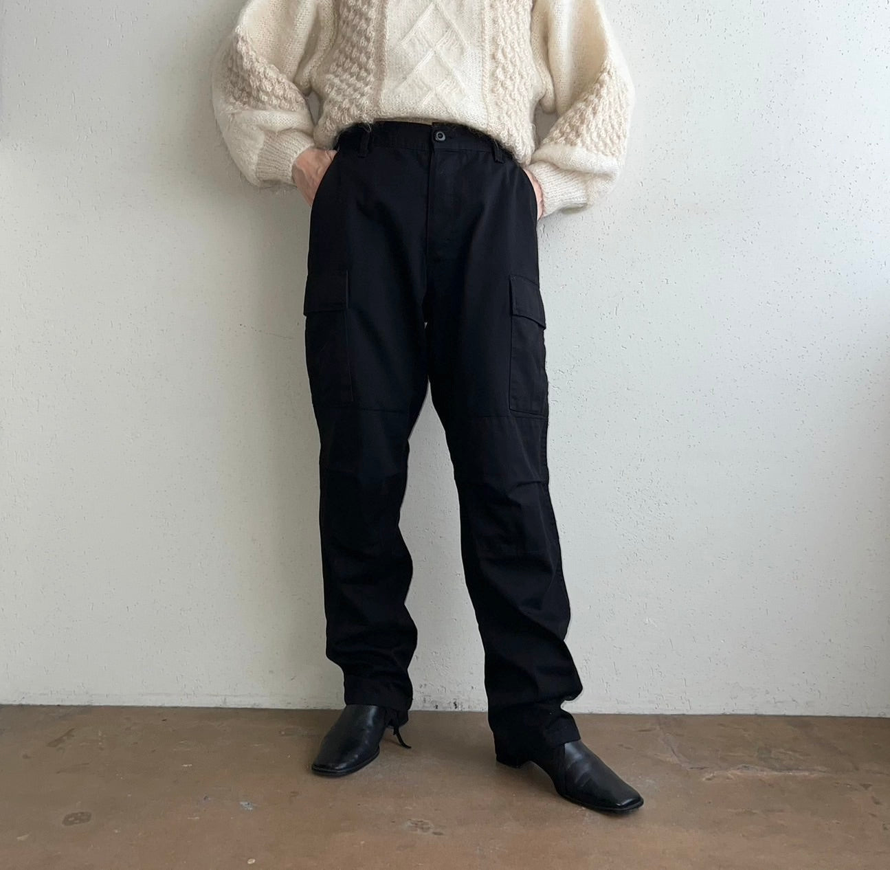 Black Cargo Pants