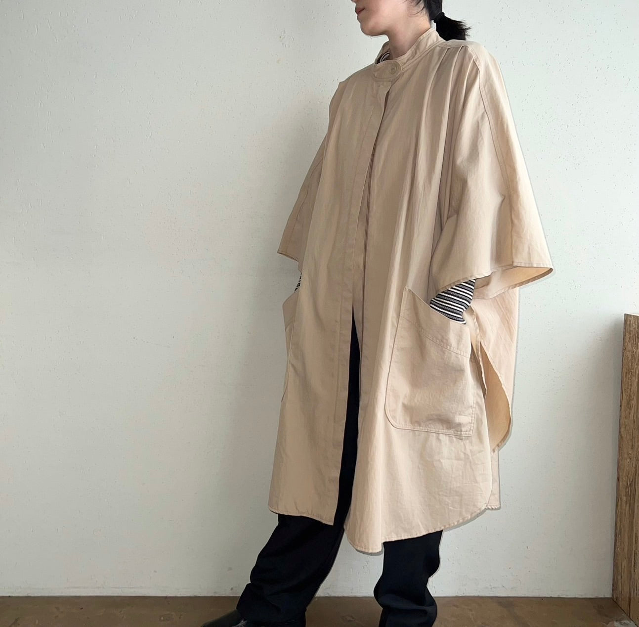 90s Poncho Made in USA