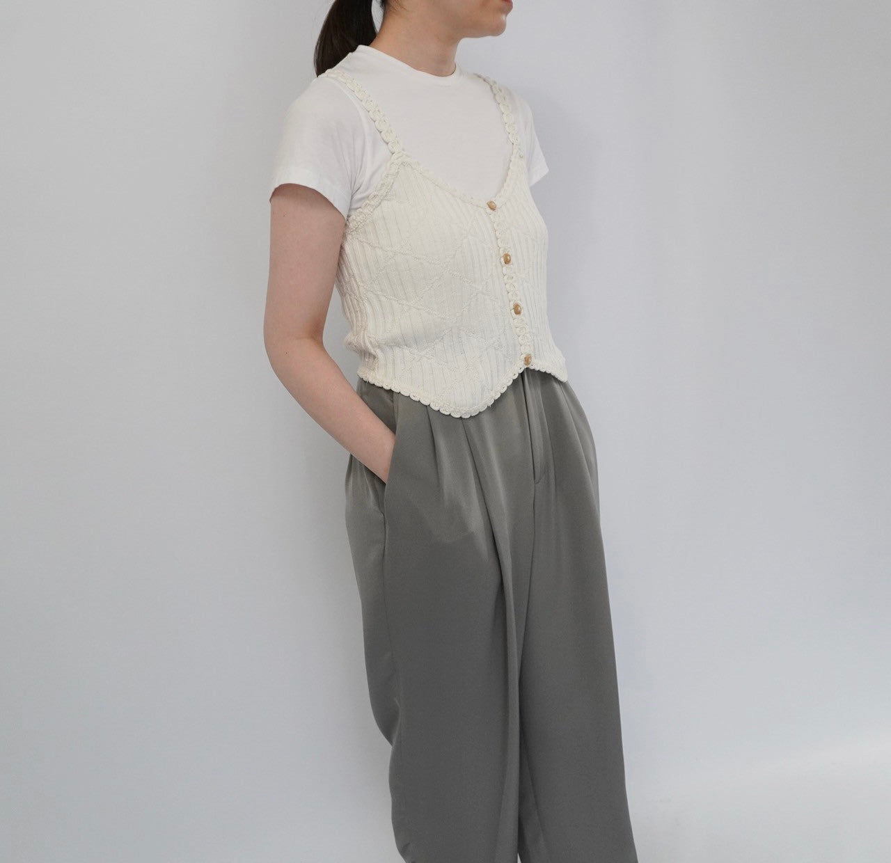 90s Hand Made Cotton Top