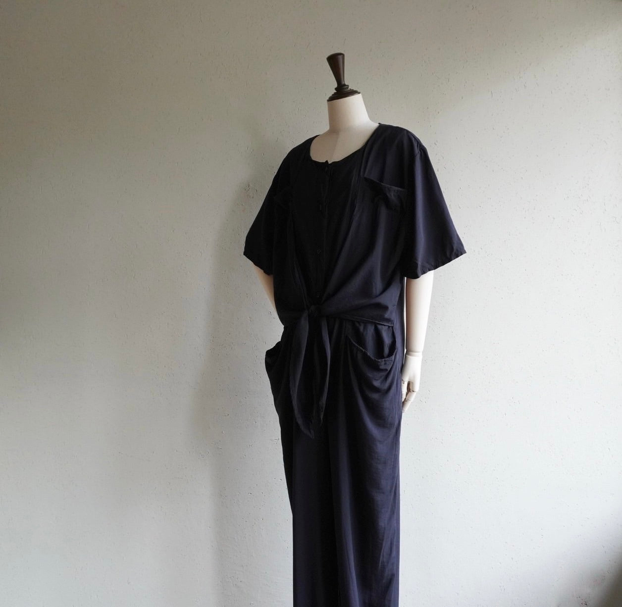 90s Black Jumpsuit Made in Italy