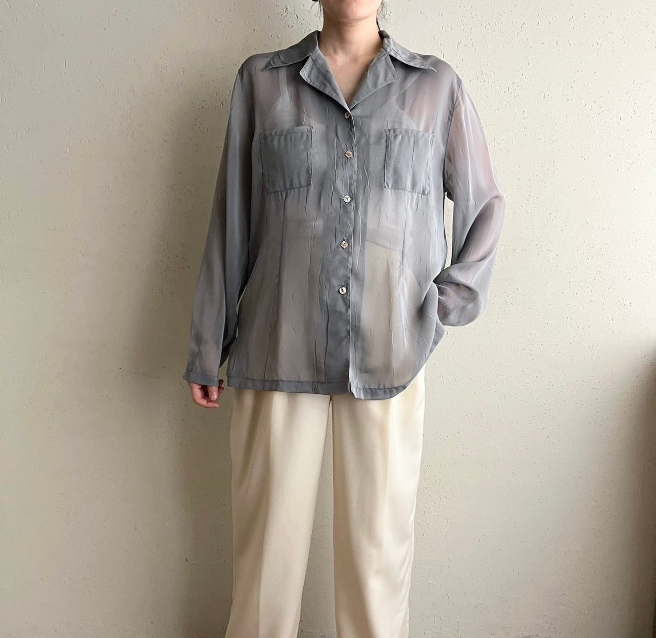 90s EURO Sheer Shirt