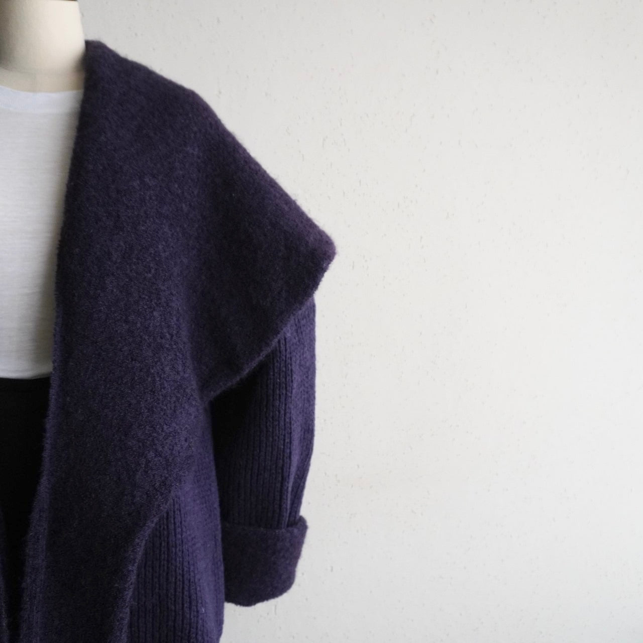 90s Knit Jacket Made in France Dead Stock