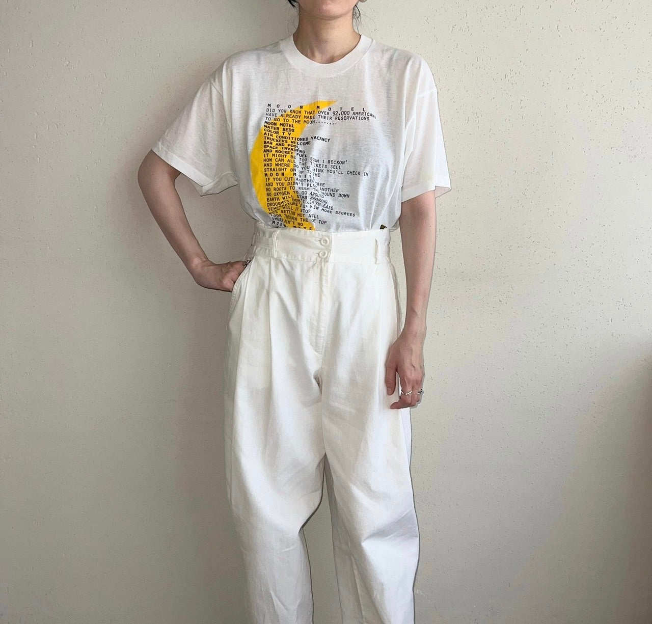 80s Printed T-shirt Made in USA