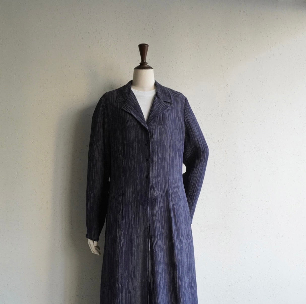 90s Silk Long Shirt