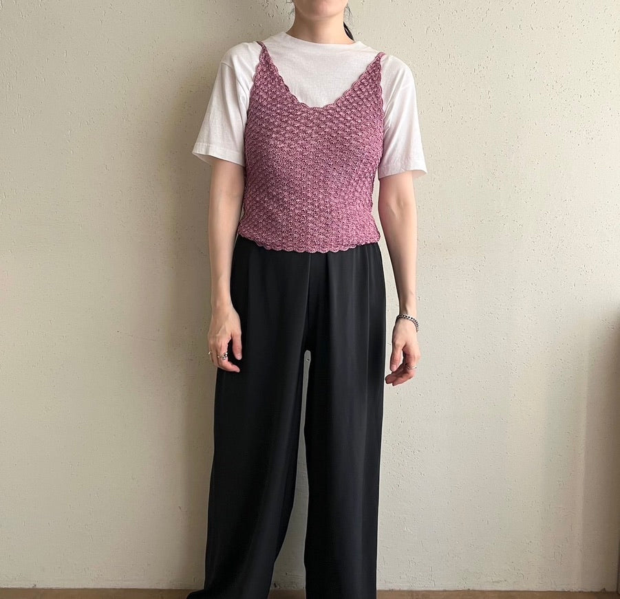 90s Crochet Top