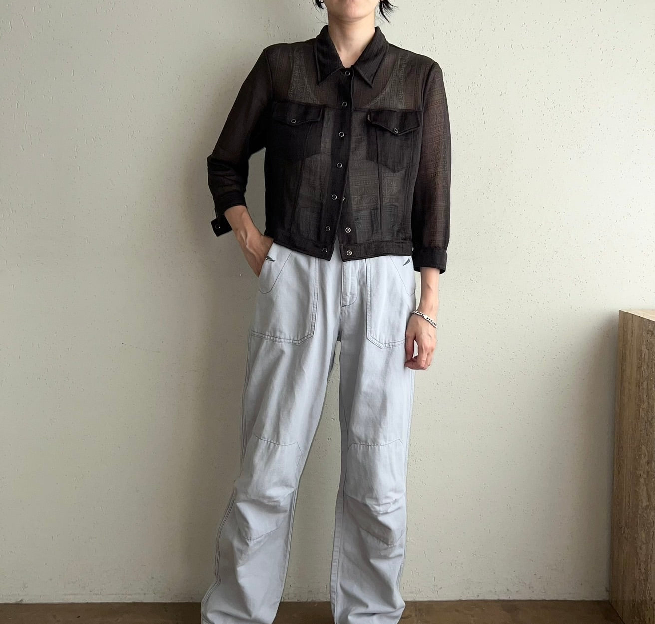 90s Sheer Shirt