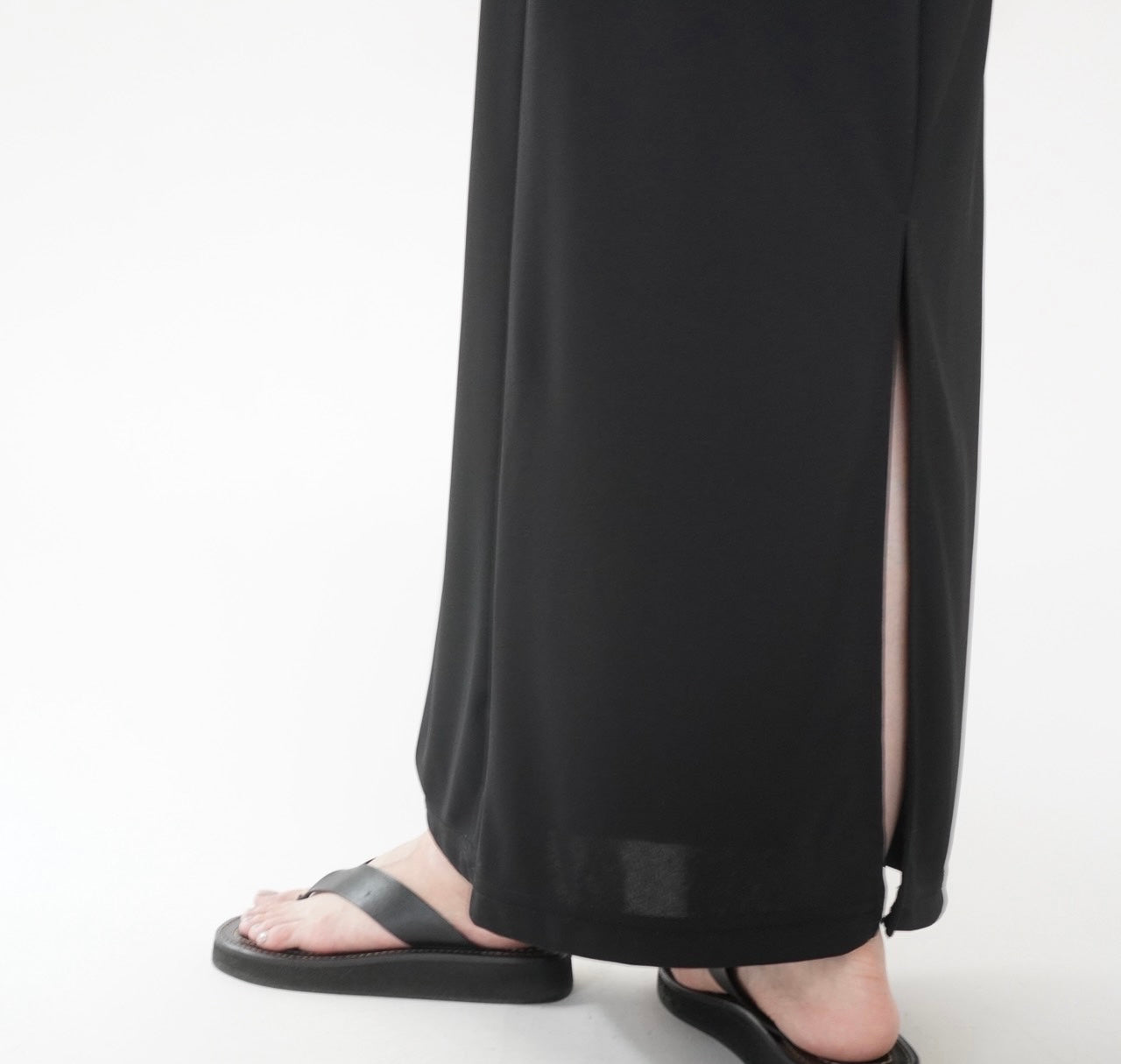 90s Black Skirt Made in USA