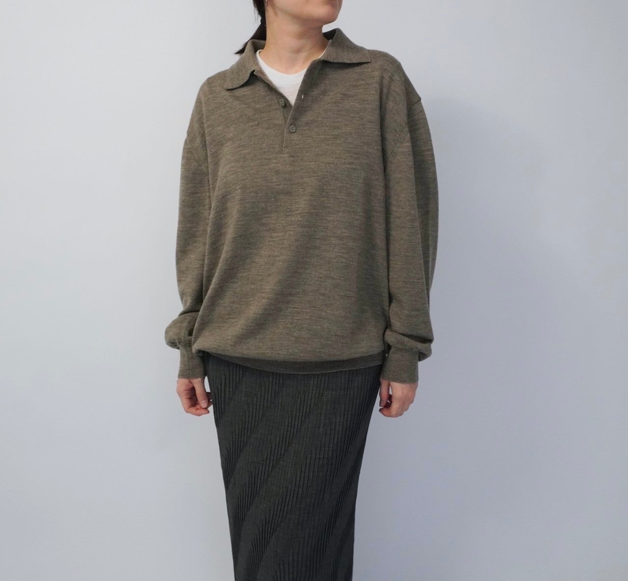 90s Wool Top Made in Italy