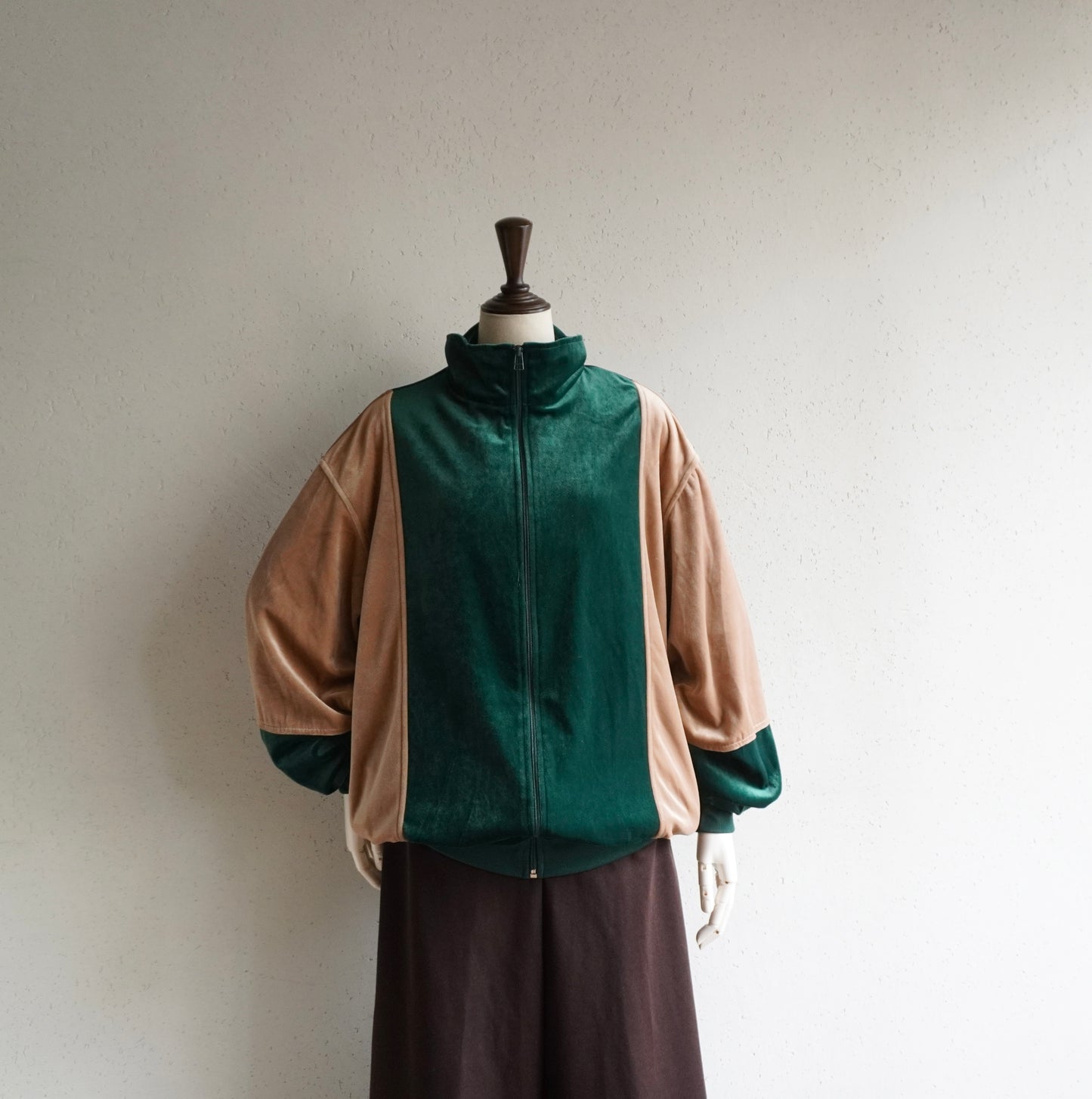 90s Velour Jacket Made in USA