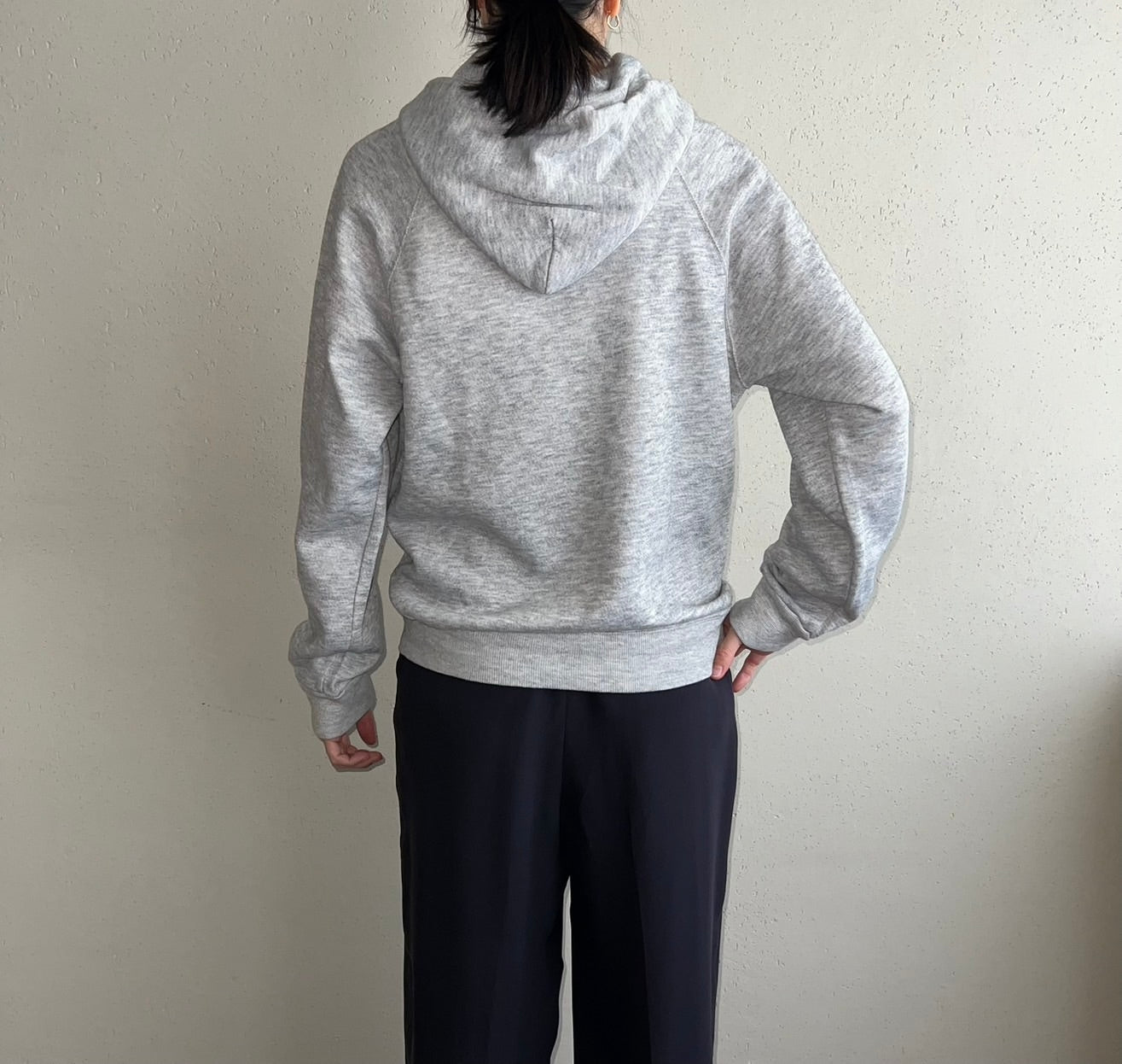 90s Hooded Sweater Made in USA