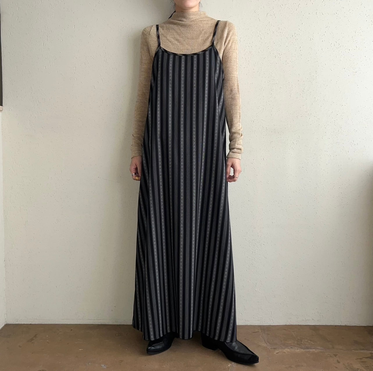 90s Striped Dress Made in USA