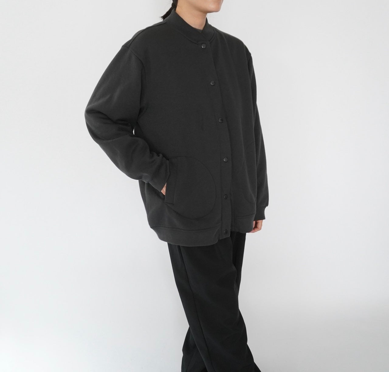 90s Black Sweater Jacket,Cardigan