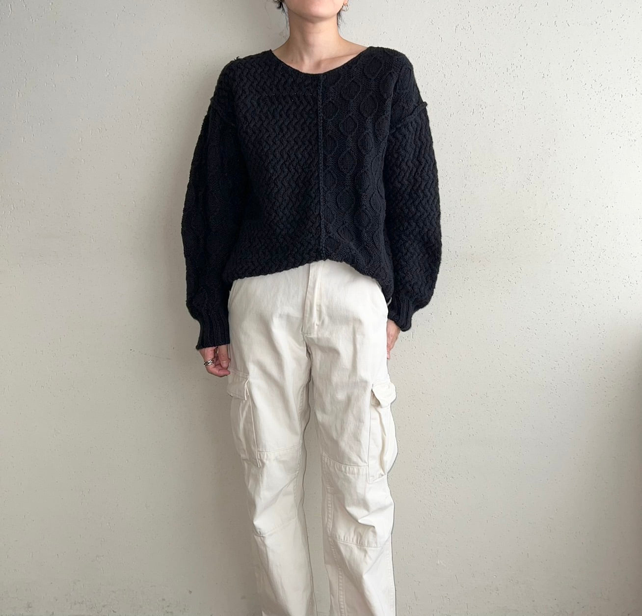 90s Hand Knit Top
