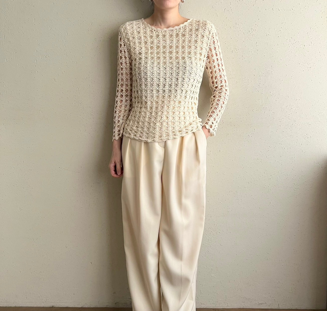 90s Crochet Top