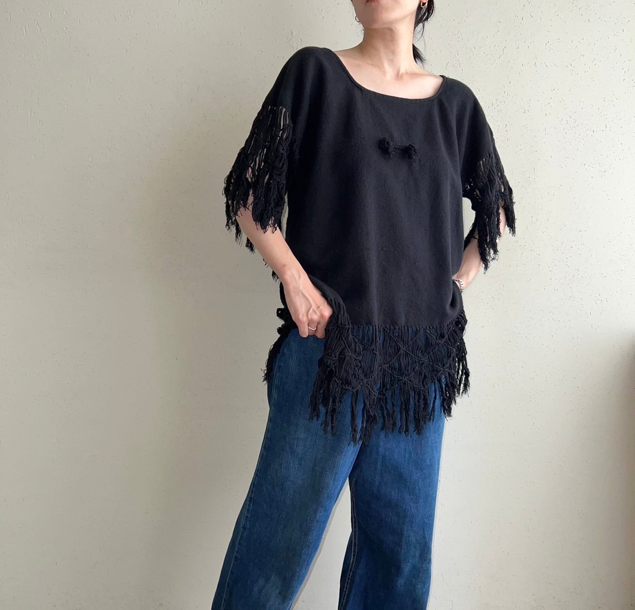 70s Fringed Tunic