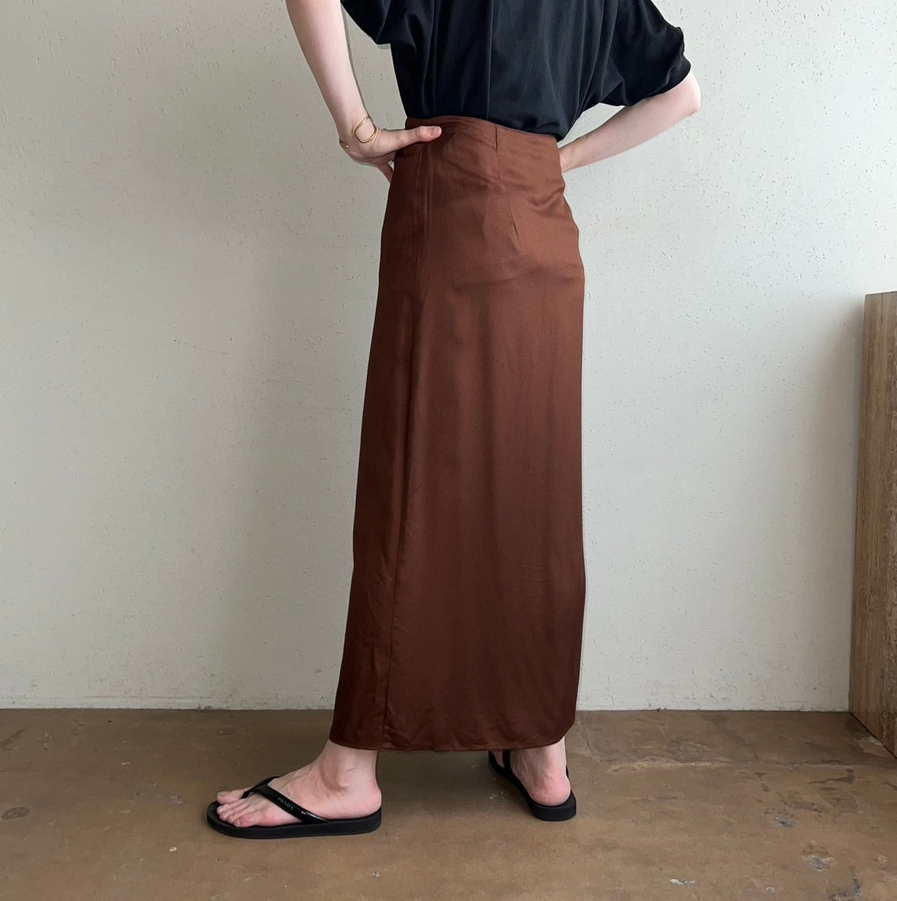 90s Rayon Skirt