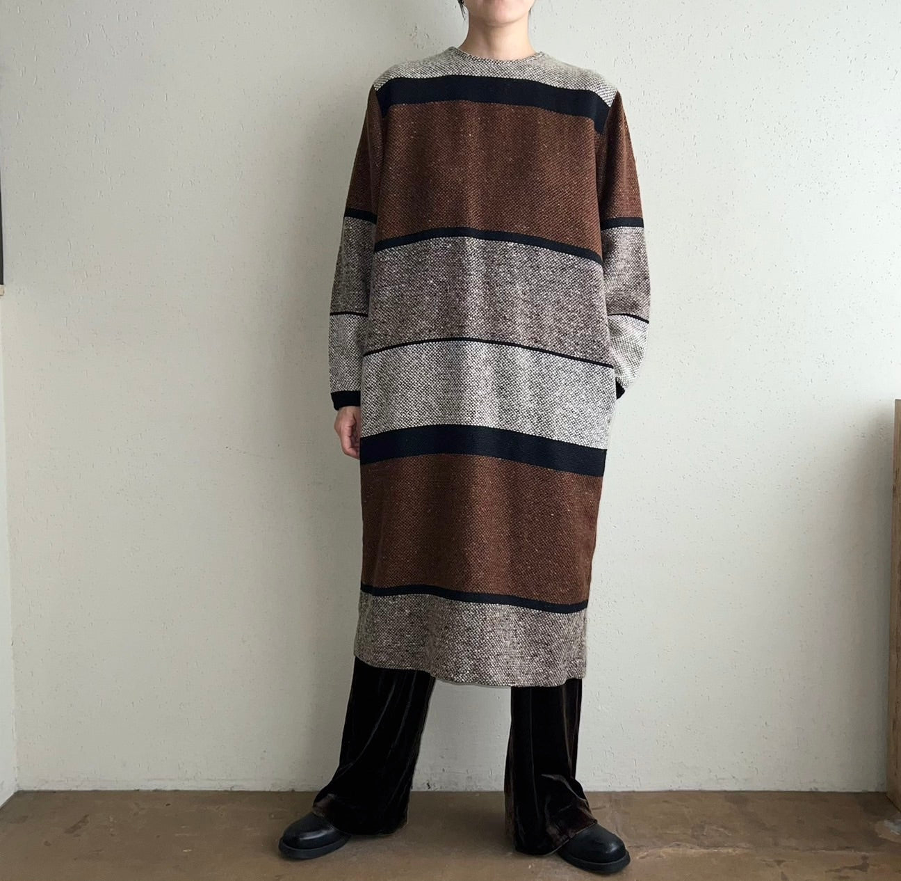 80s "annalisa ferro" Wool Dress Made in Italy