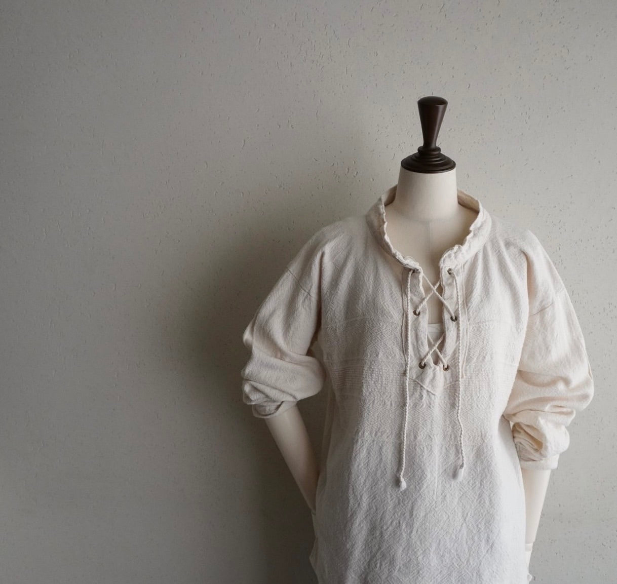 90s Lace Up Top