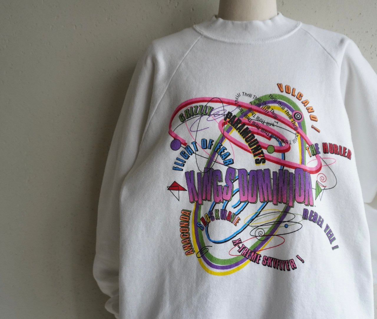 90s Printed Sweater Made in USA