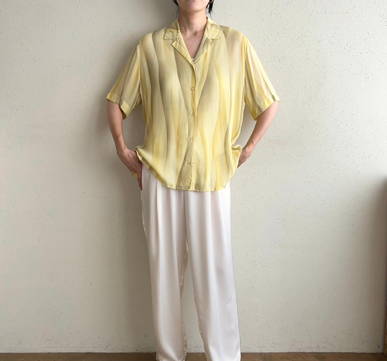 90s EURO Sheer Shirt