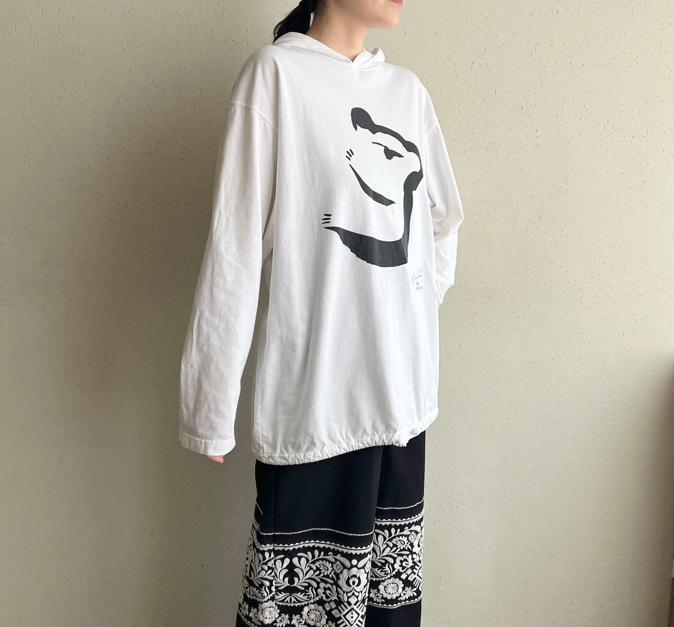 90s Printed Long Sleeves T-shirt Made in Australia