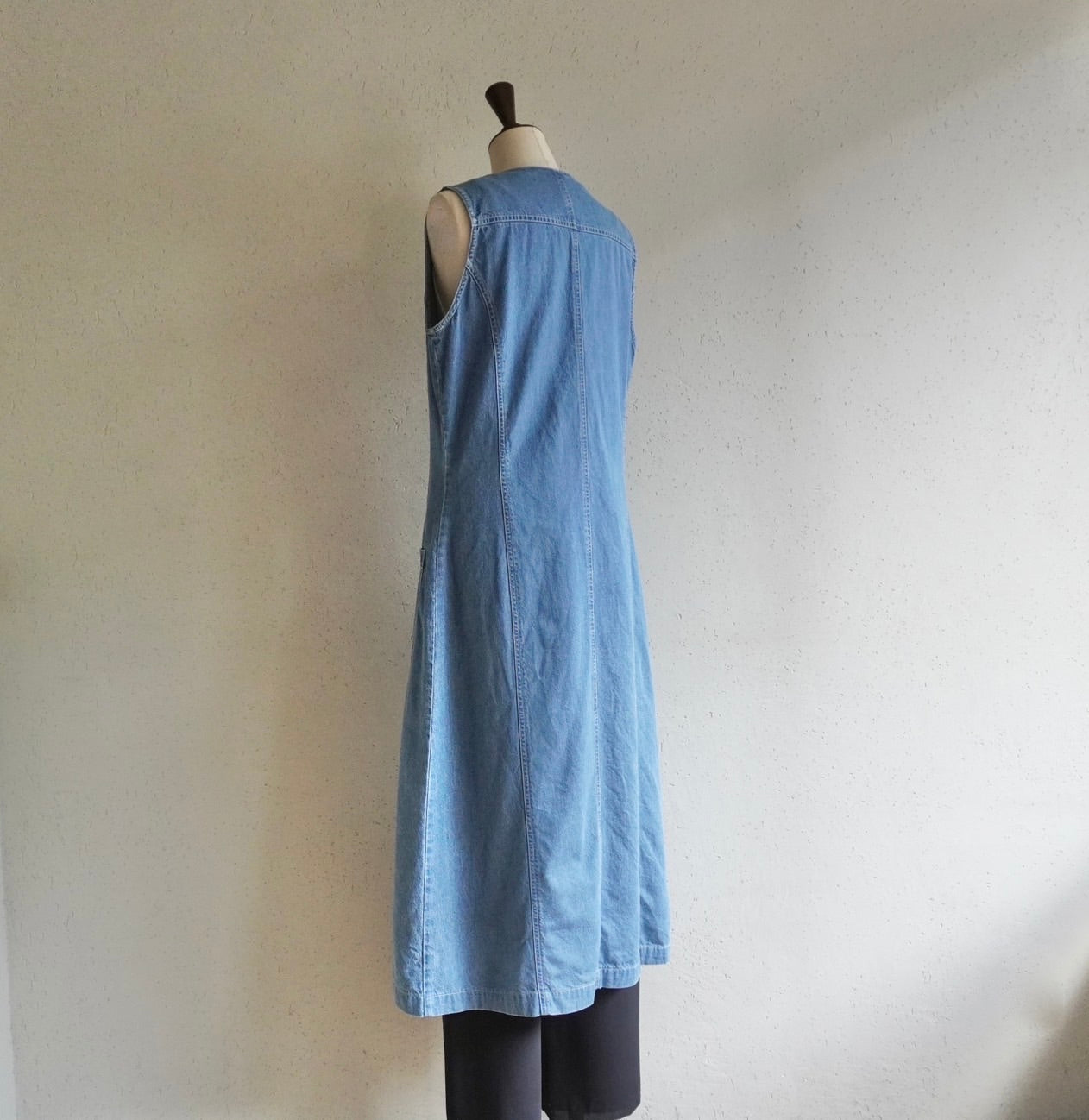 90s Denim Maxi Dress