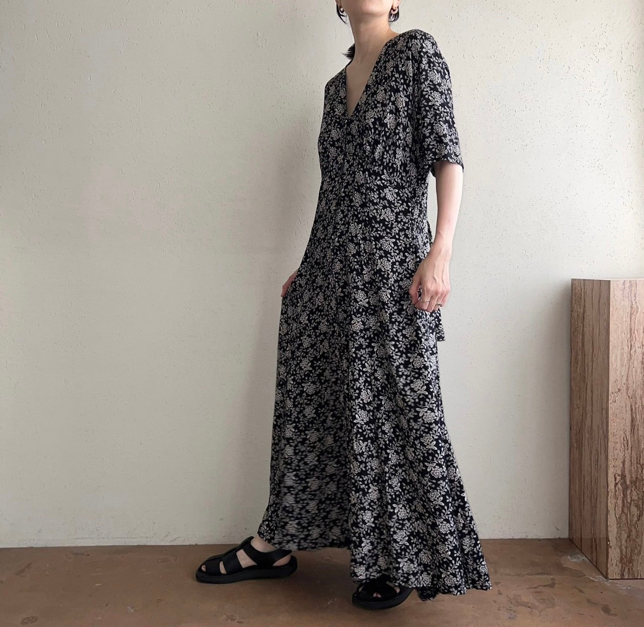 90s Rayon Dress