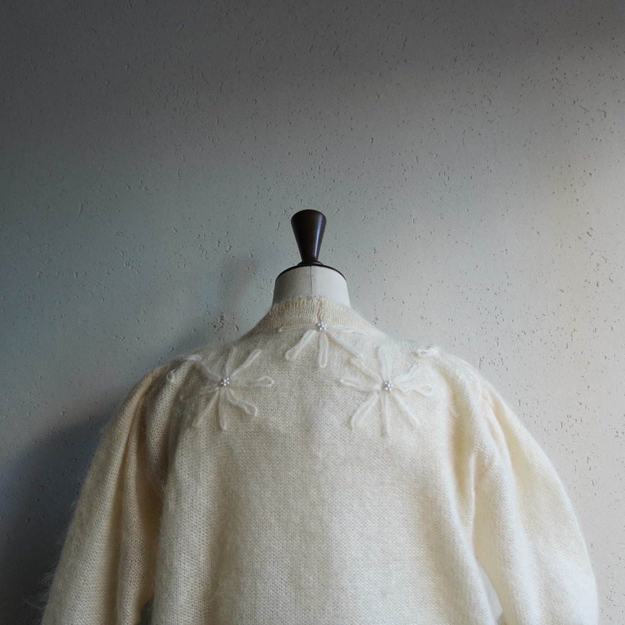 90s Design Mohair Knit Cardigan Made in Italy