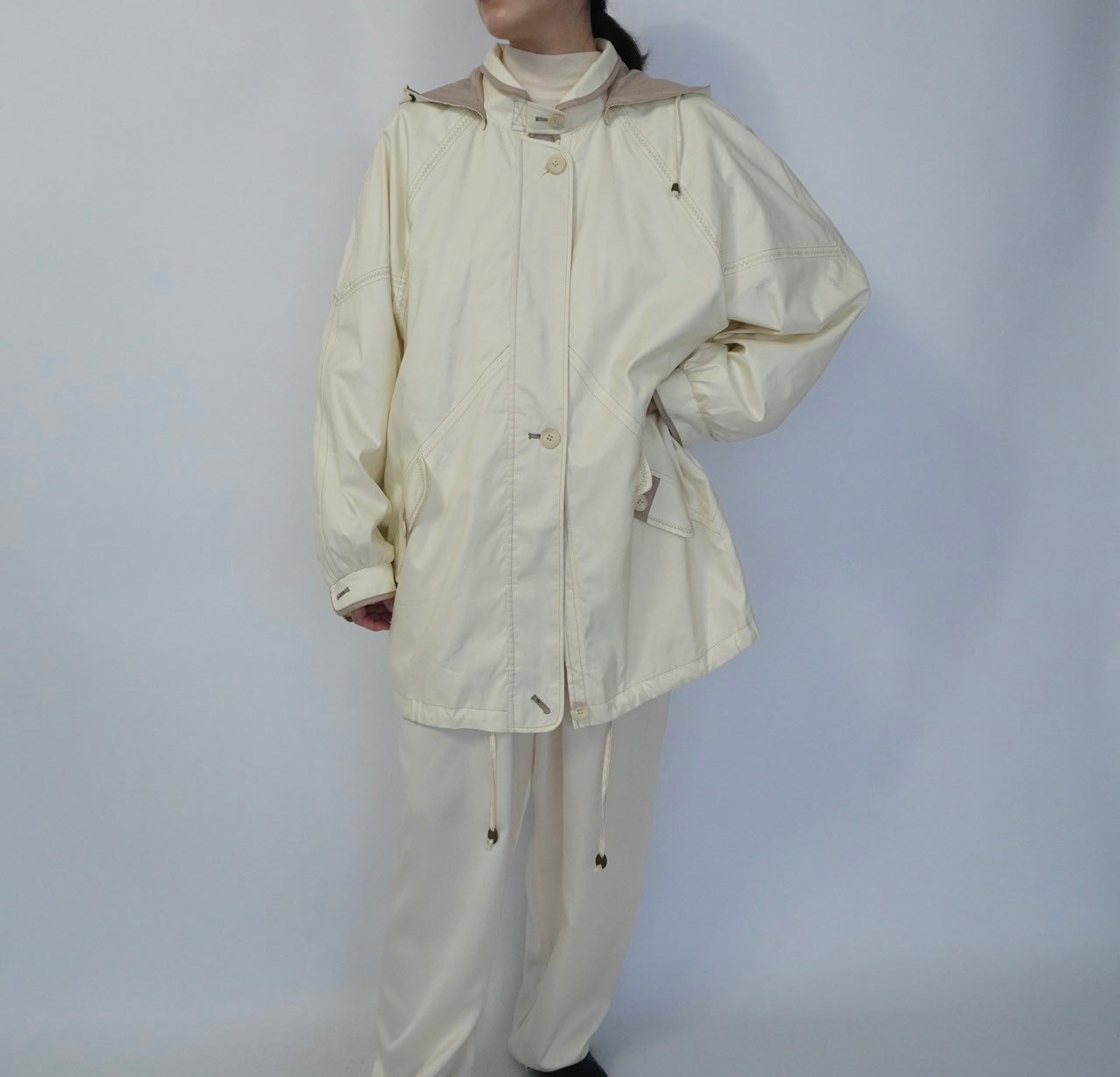 90s EURO Ivory Light Jacket