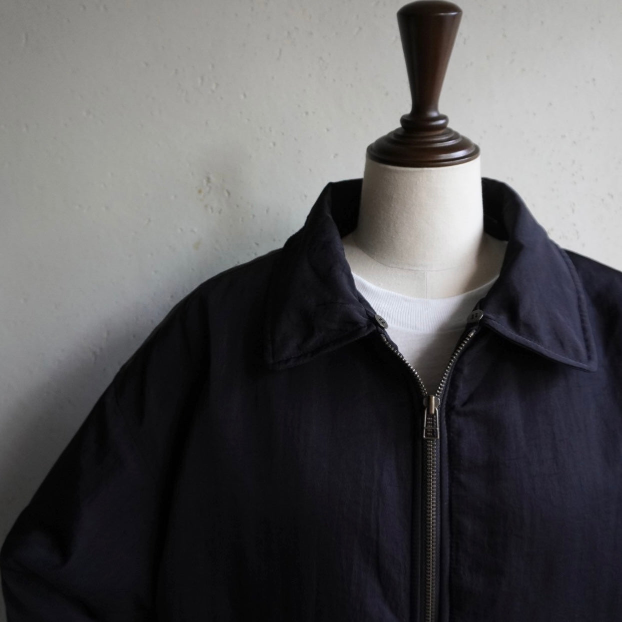 90s Black Nylon Jacket