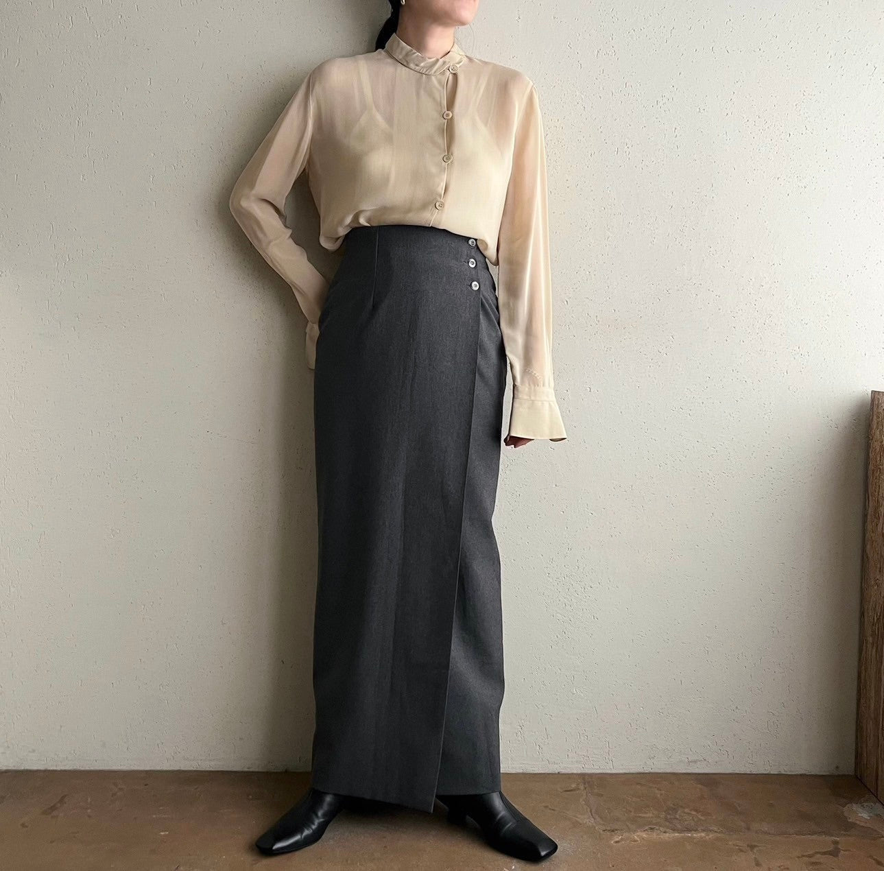 90s Wrap Skirt Made in Italy