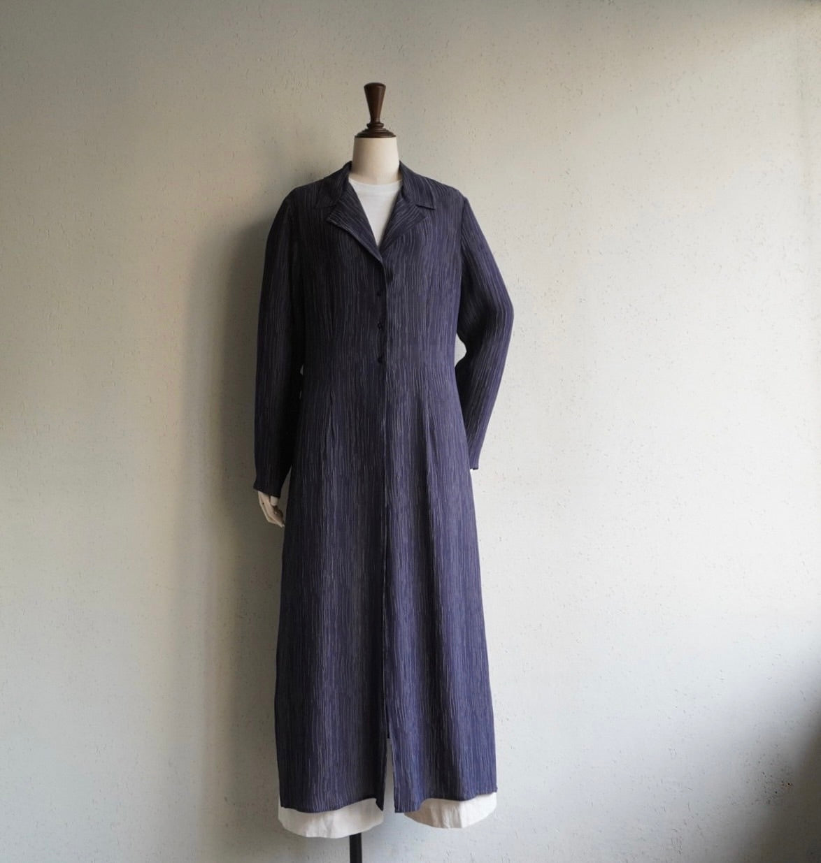 90s Silk Long Shirt