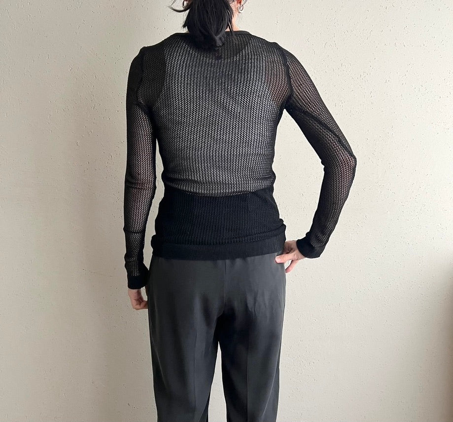 90s Design Mesh Top