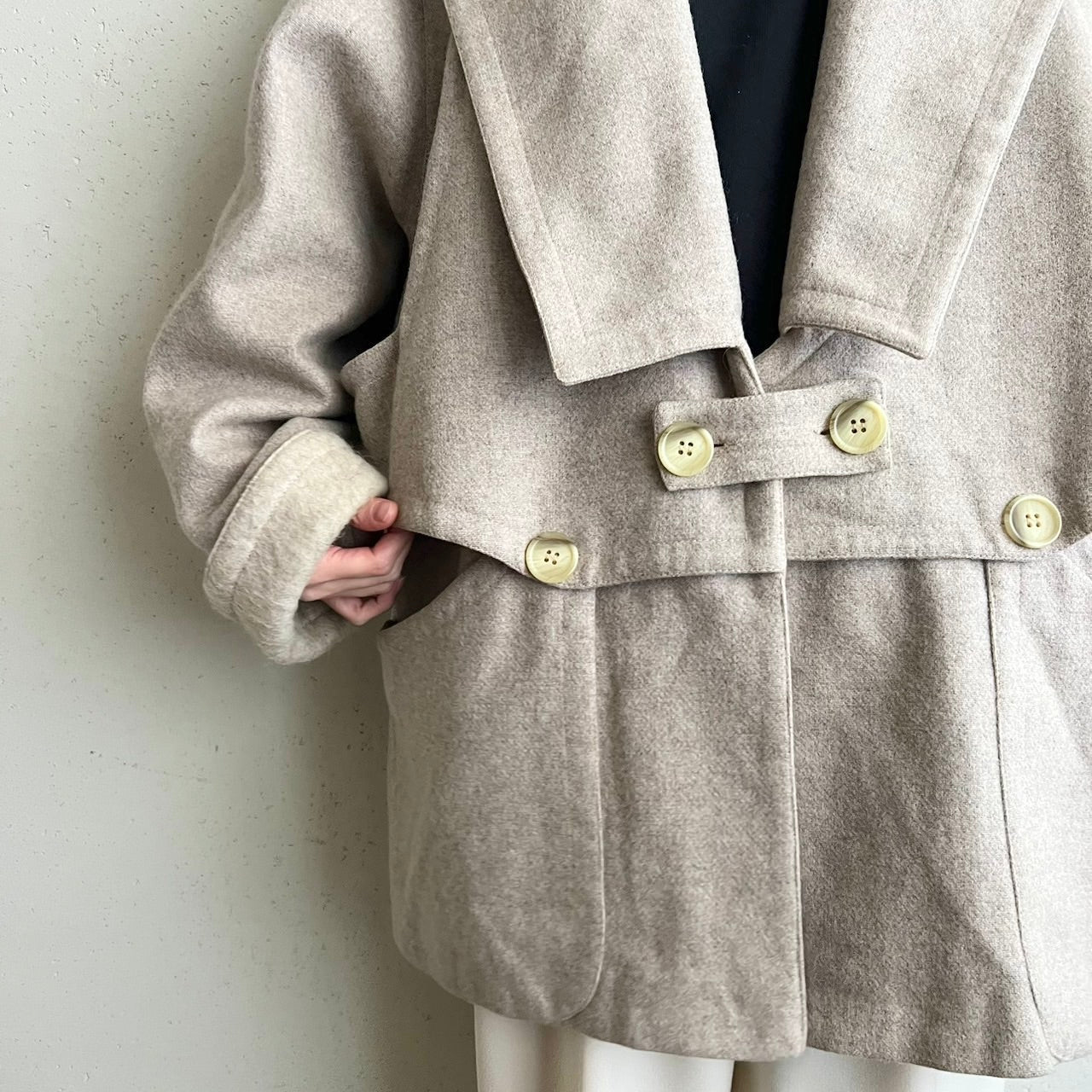 80s Wool Jacket Made in Italy