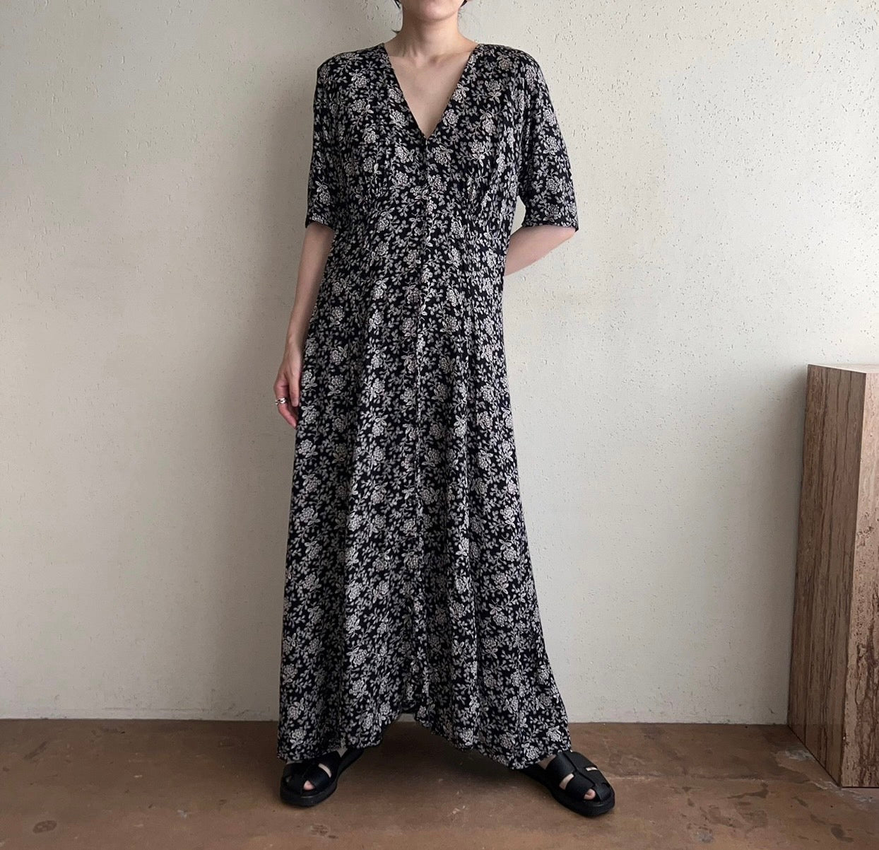 90s Rayon Dress