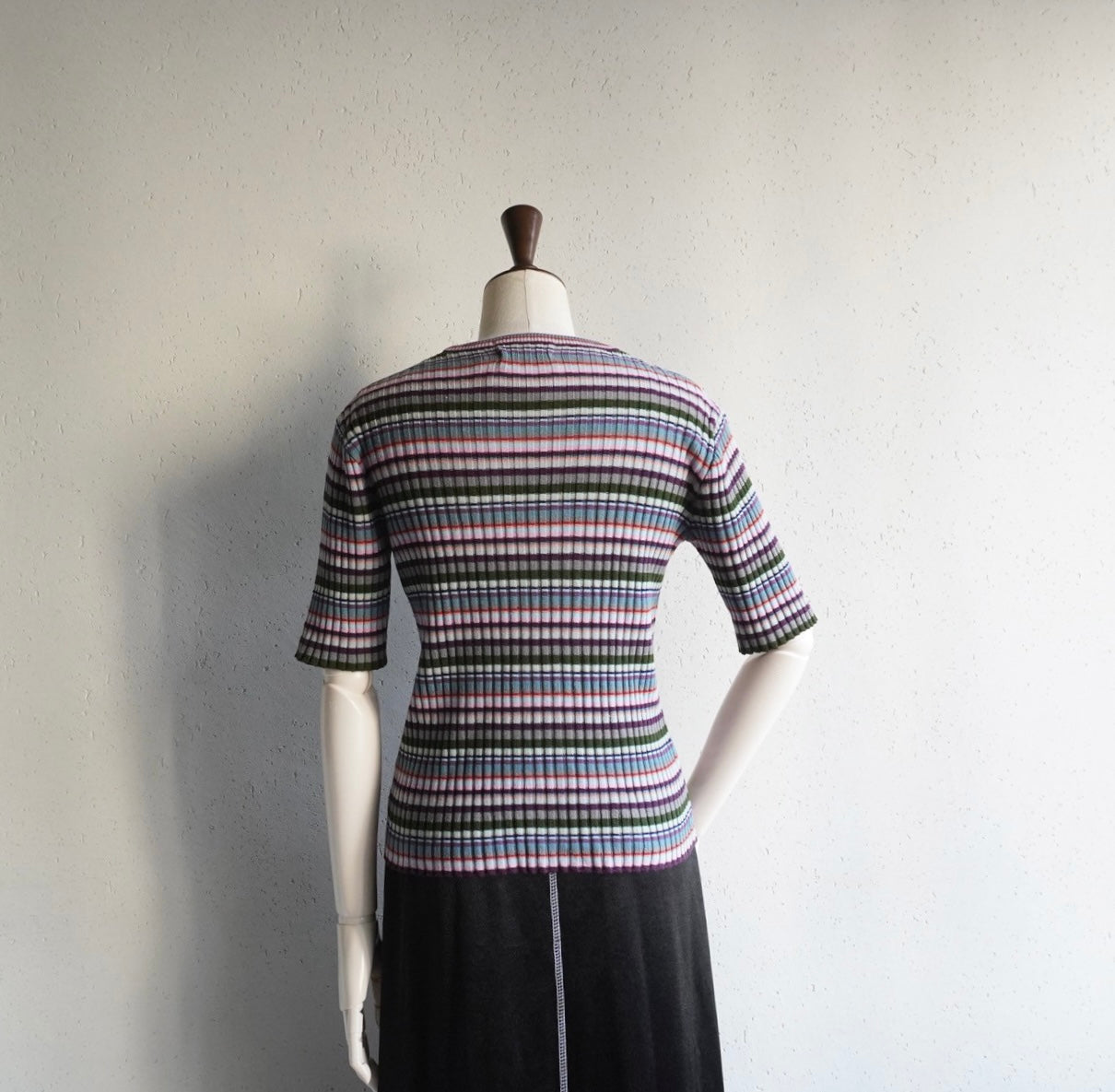 70s Multi Striped Top